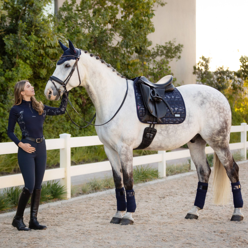 LeMieux Adour Polo Bandages - Navy-1